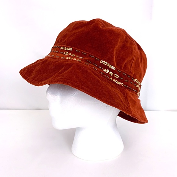 velour bucket hat
